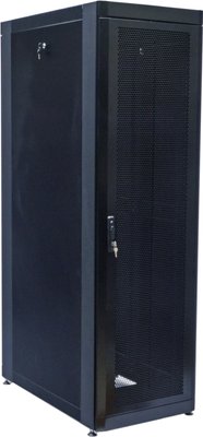 UA-MGSE4268MPB Шкаф 19" 42U, 610х865 мм (Ш*Г), усиленный, перфорированная дверь (66%), черный 25666 фото